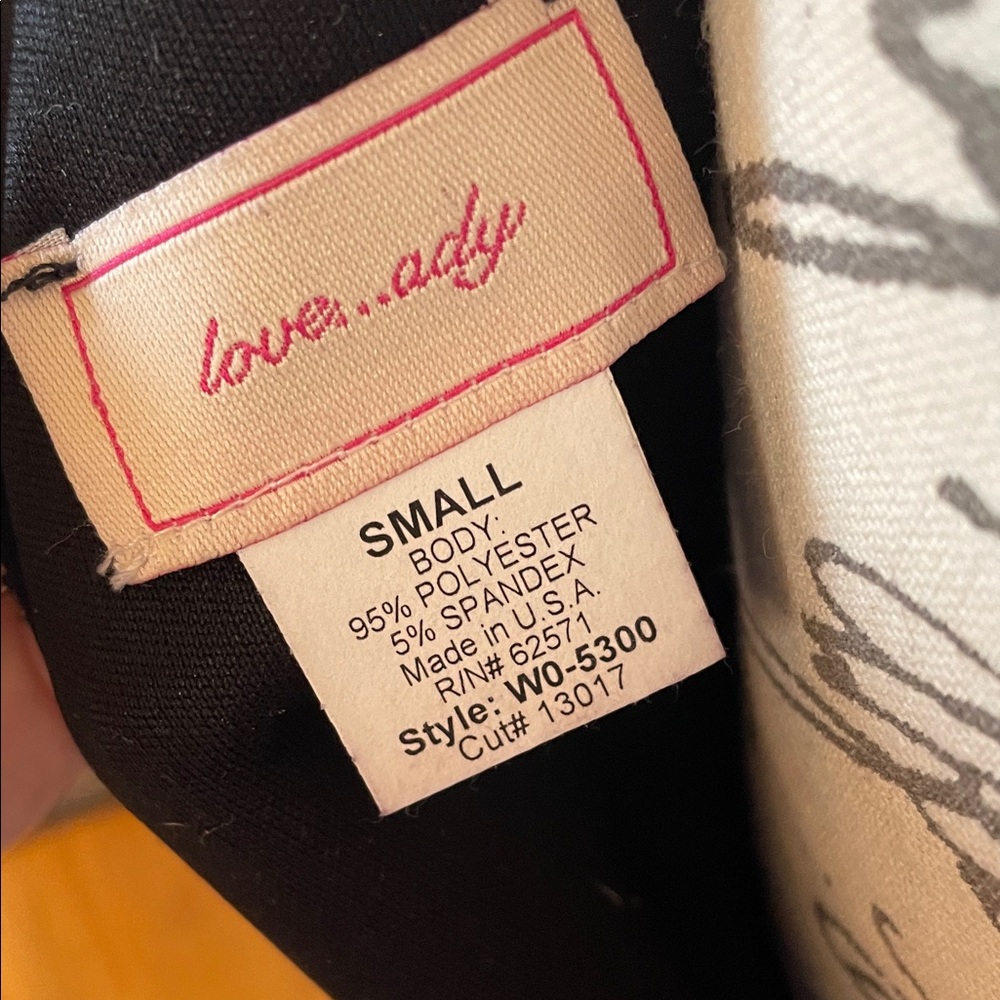 Love…Ady Black Sparkle Fit & Flare Party Dress Small Made in USA - Picture 3 of 8